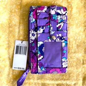 Vera Bradley ultimate card case, Enchanted Garden